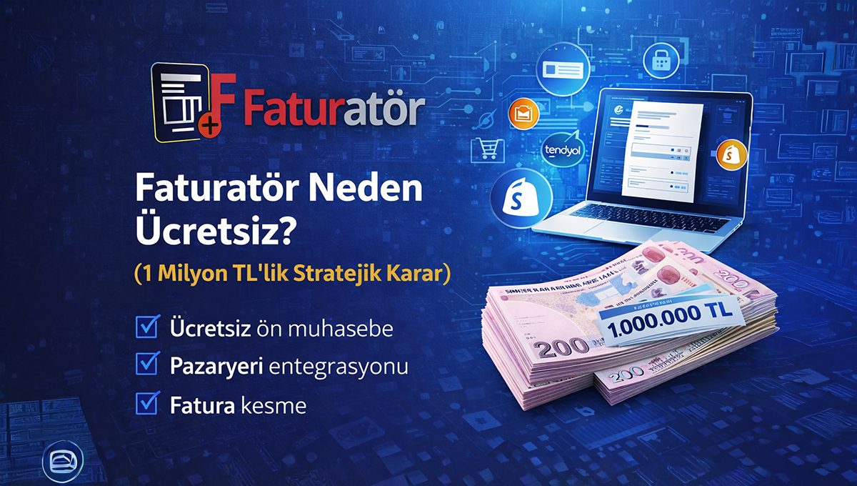 Faturatör Neden Ücretsiz? (1 Milyon TL’lik Stratejik Karar)