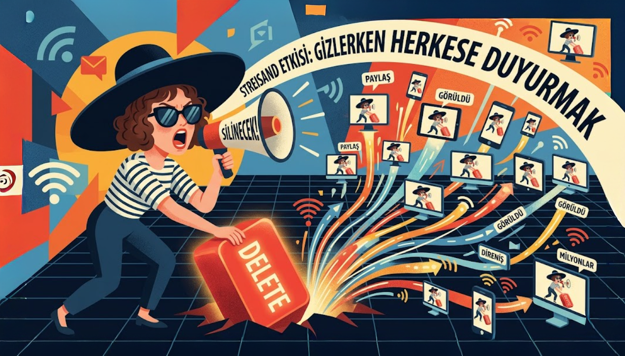 Bir Şeyi Gizlemeye Çalışırken Tüm Dünyaya Duyurmak: Streisand Etkisi Nedir?